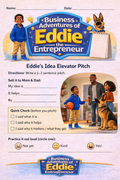 Kids Elevator Pitch Worksheet | Business Ideas for Kids