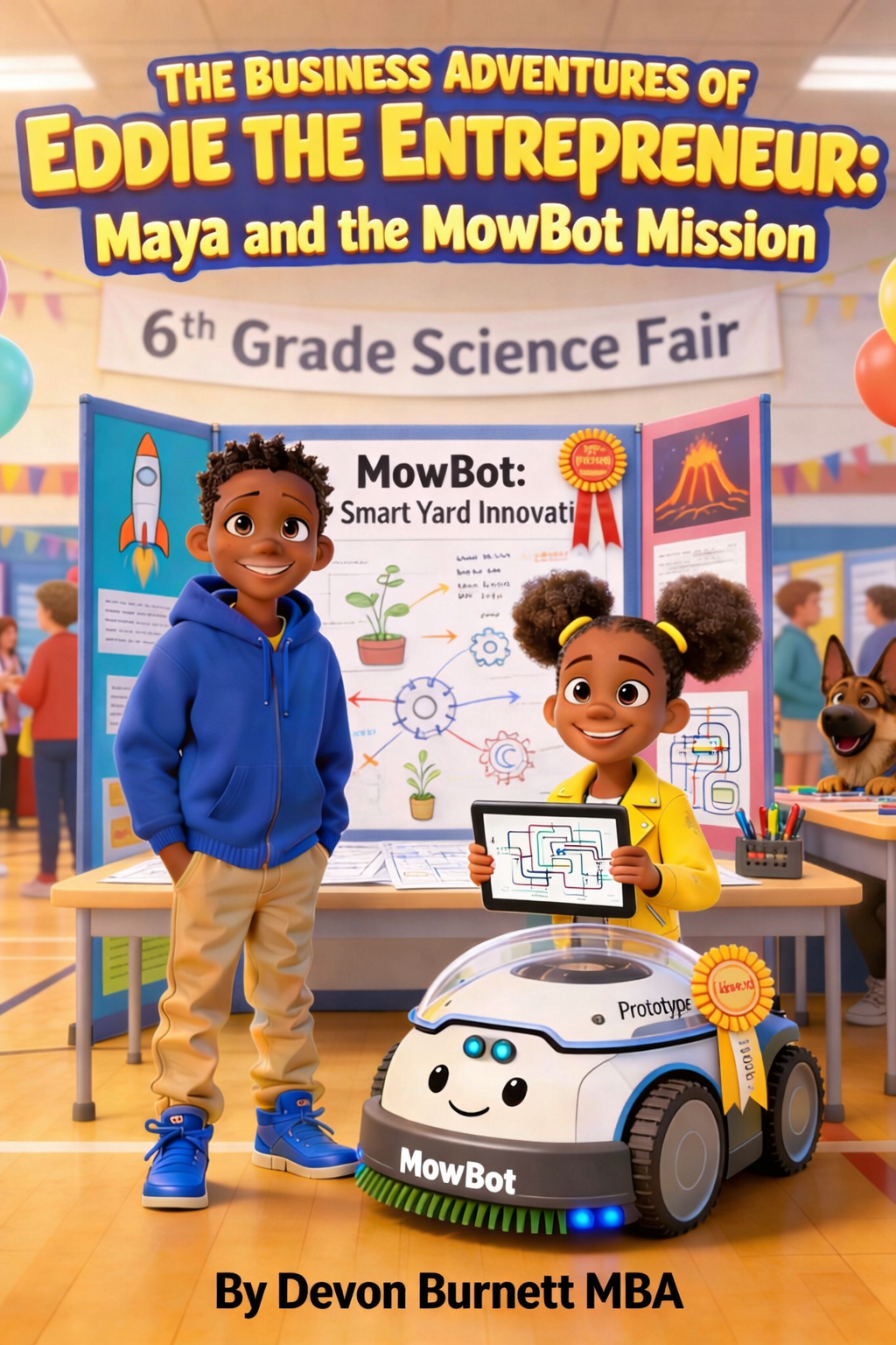 The Business Adventures of Eddie the Entrepreneur: Maya and the Mowbot (Paper-Back)