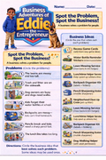 Kids Entrepreneurship Worksheet |Spot the Problem, Spot the Business! Worksheet (Printable PDF)