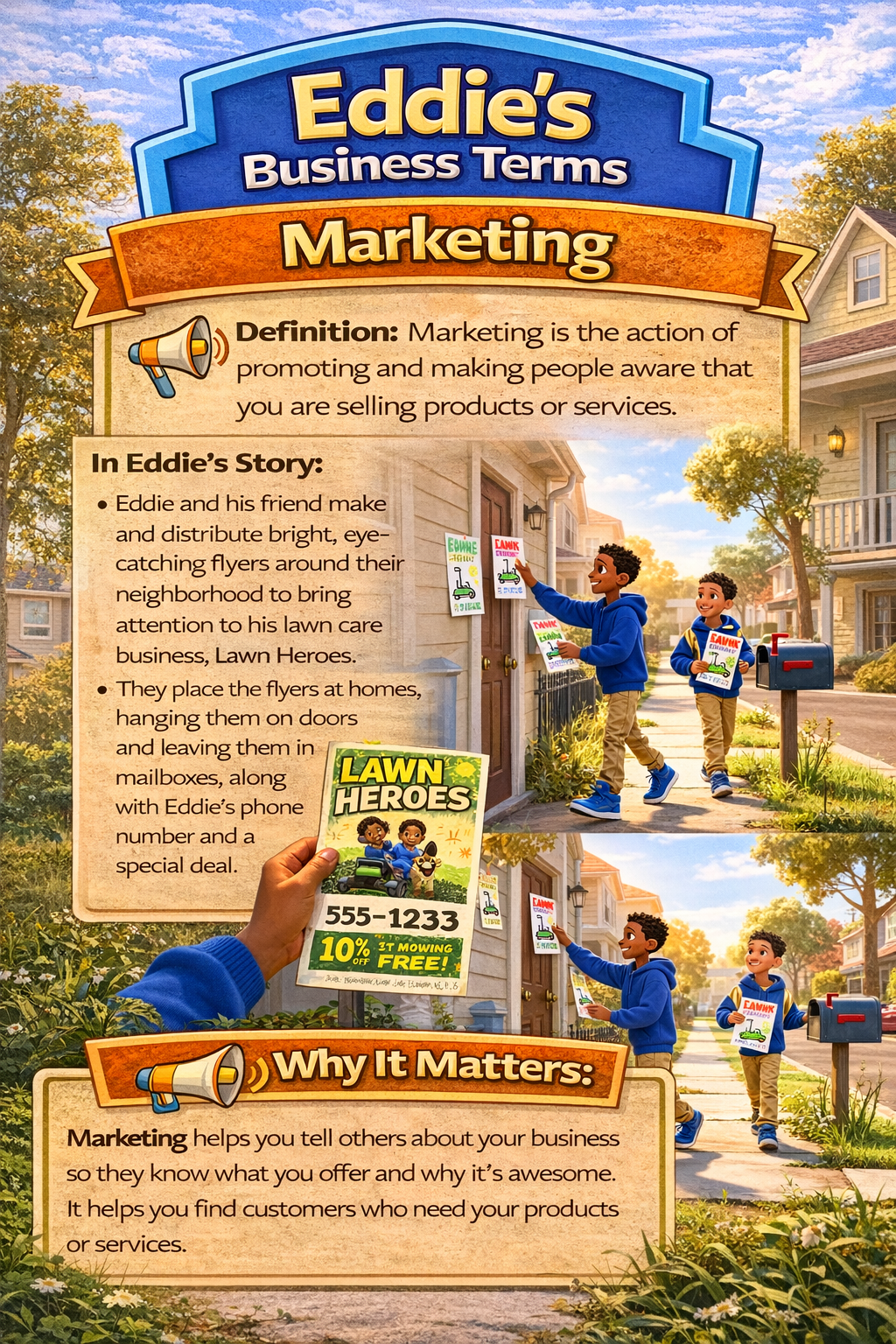 The Business Adventures of Eddie the Entrepreneur: Mow-tivation (Paper Back)