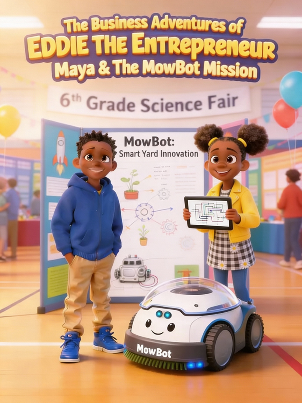 The Business Adventures of Eddie the Entrepreneur: Maya and the Mowbot (Paper-Back)